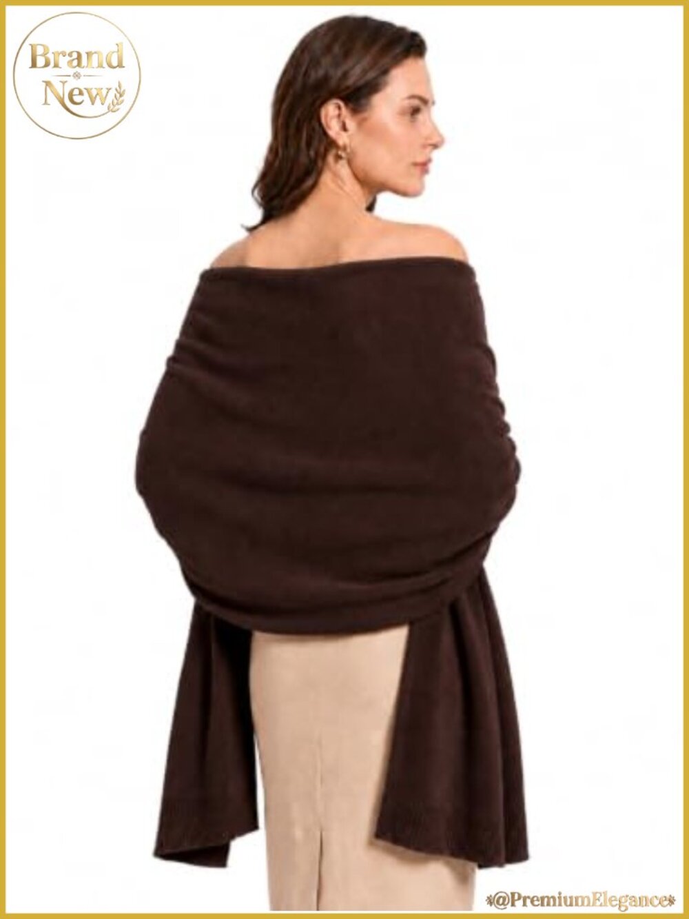Women's Pashmina Shawl Wrap for Weddings Evening Dresses Travel